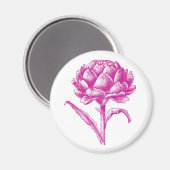 Artichoke Magnet (Vorderseite/Rückseite)