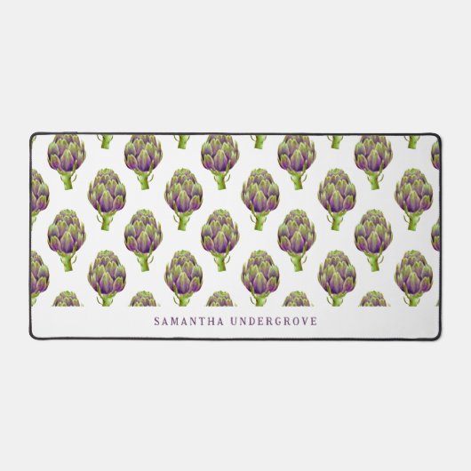 Artichoke Pattern Schreibtischunterlage (Vorderseite)