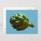 Artichoke Postkarte (Vorne/Hinten)