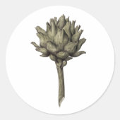 Artichoke Runder Aufkleber (Vorderseite)