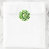 Artichoke Runder Aufkleber (Tasche)