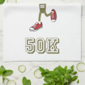 Artichoke Runner 50K Geschirrtuch (Gefaltet)