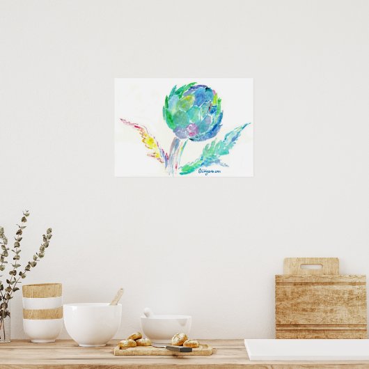 Artichoke Song Fine Art Print and Poster (Küche)