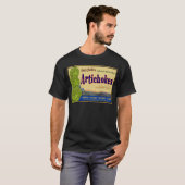 Artichoke Vintag Label Art T - Shirt (Vorne ganz)