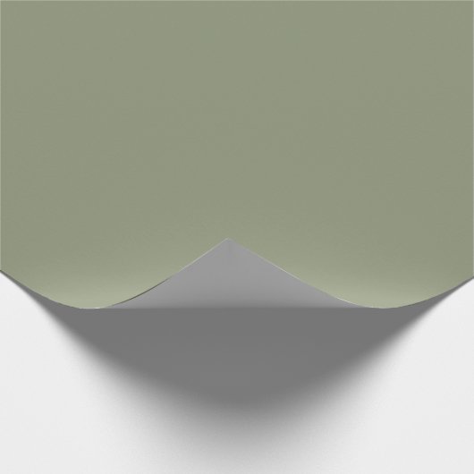 Artichoke (Vollfarbe) Geschenkpapier (Ecke)