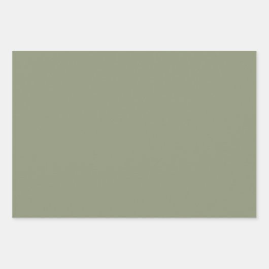 Artichoke (Vollfarbe) Geschenkpapier Set (Vorderseite 2)