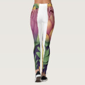 Artichoke Whimsical Personalisiertes Muster Leggings (Rückseite)