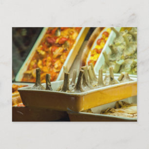 Artichokes, bereit zum Essen Postkarte