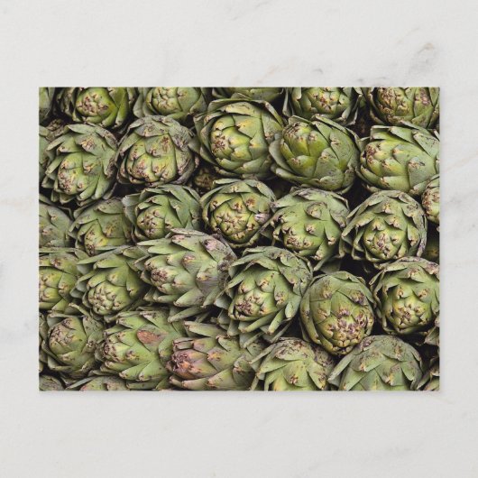 Artichokes Foto Postkarte (Vorderseite)