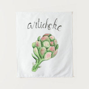 Artichokes Gemüsegarten Wandteppich
