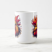"Artie Angry Rooster" Mug Kaffeetasse (Mittel)