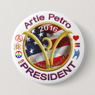 Artie für Präsidenten Button