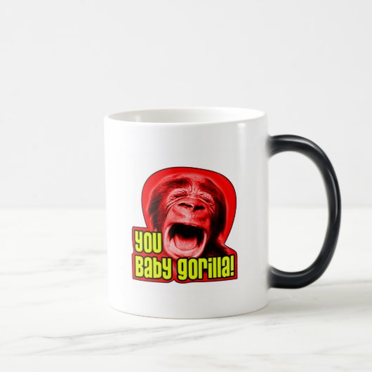 Artie Lange ist eine Baby-Gorilla Coffe Tasse (Rechts)