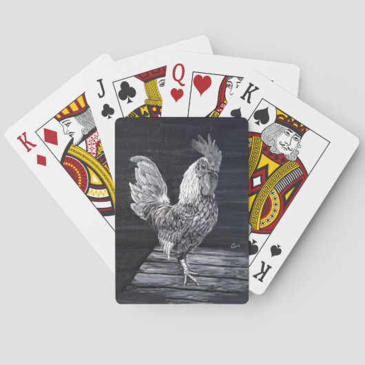 Artie the Chicken Playing Cards Spielkarten (Rückseite)