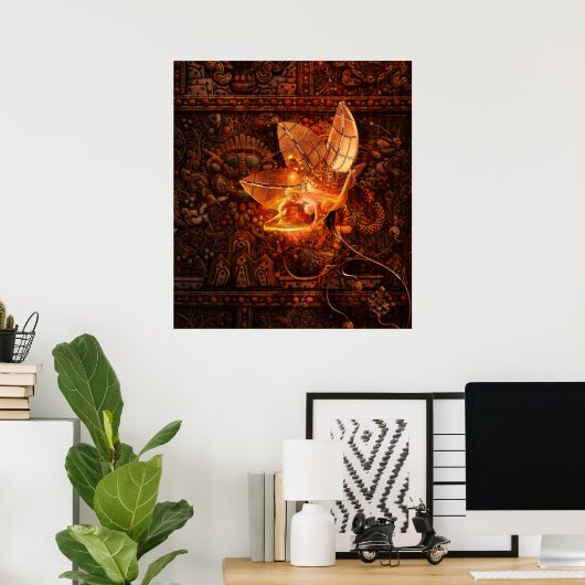 Artifact Bug Poster (Heimbüro)