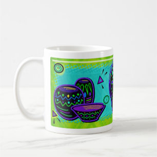 Artifakt African Pop Art Kaffeetasse