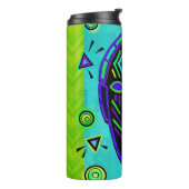 Artifakt African Pop Art Thermosbecher (Nach links gedreht)