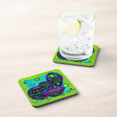 Artifakt African Pop Art Untersetzer (Rechte Seite)