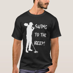 Artifaktenmünze, die das 'Swing To The Beep' Dete T-Shirt