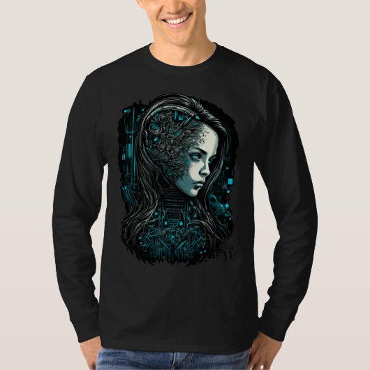 Artificial Intelligence  Computer Science  IT Prof T-Shirt (Vorderseite)