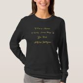 Artificial Intelligence Humor T-Shirt (Vorderseite)