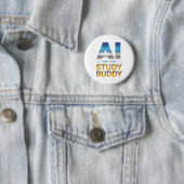 Artificial Intelligence Study Buddy Design Button (Beispiel)