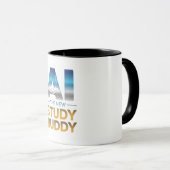 Artificial Intelligence Study Buddy Design Tasse (VorderseiteRechts)