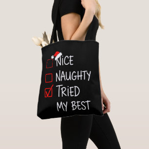 Artig Unartig Ich Habe Mich Bei Meiner Weihnachtsl Tasche