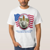 Artiistic Wiedergabe der Raumfähre Atlantis T-Shirt (Vorderseite)