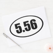 Artikel 15 5,56 ovaler aufkleber (Umschlag)