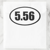 Artikel 15 5,56 ovaler aufkleber (Tasche)