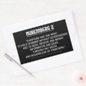 Artikel 19 Erklärung der Aufkleber für Menschenrec (Umschlag)