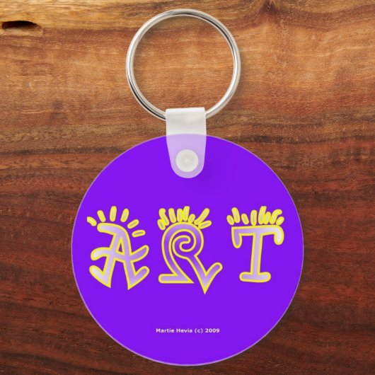 Artikel 4b Schlüsselanhänger (Vorderseite)