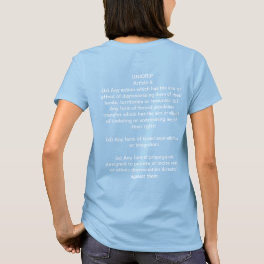 ARTIKEL 8 T-Shirt (Rückseite)