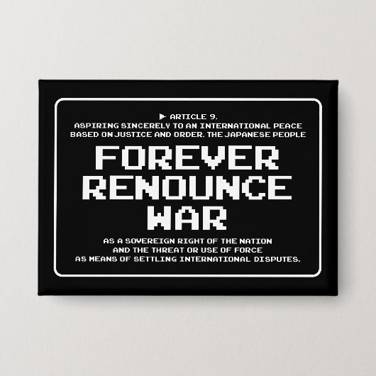 ARTIKEL 9 BUTTON (Vorderseite)