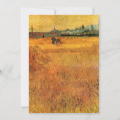 Artikel: Blick von Weizenfeldern von Vincent van G (Vorderseite)