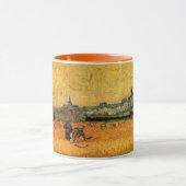 Artikel: Blick von Weizenfeldern von Vincent van G Tasse (Zentrum)