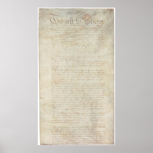 Artikel der Konföderation der vereinten Staaten_pg Poster (Vorne)