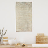 Artikel der Konföderation der vereinten Staaten_pg Poster (Küche)