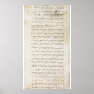 Artikel der Konföderation der vereinten Staaten_pg Poster