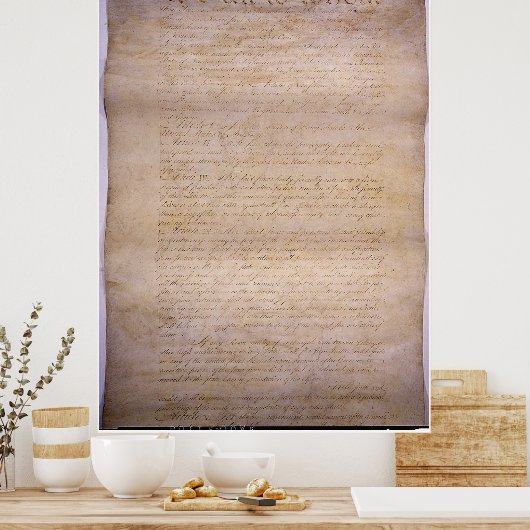 Artikel der Konföderation Poster (Küche)