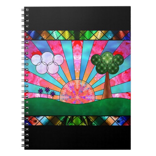 Artikel des Sun-Notebooks Notizblock (Vorderseite)