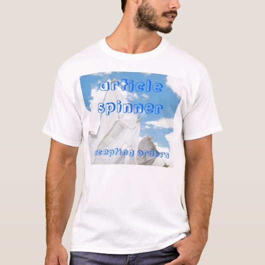 Artikel-Spinner T-Shirt (Vorderseite)