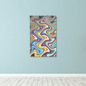 Artikel Teppich Abstrakt 6, 2018 | SVP-Bilder Leinwanddruck (Insitu (Holzboden))