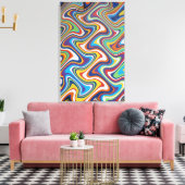 Artikel Teppich Abstrakt 6, 2018 | SVP-Bilder Leinwanddruck (Insitu (Wohnzimmer))