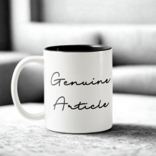 Artikel-Zitat Zweifarbige Tasse