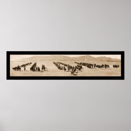 Artillerie El Paso TX Riesiges Foto 1916 Poster (Vorne)