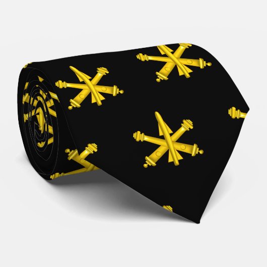 Artillerie für Luftverteidigung Krawatte (Gerollt)