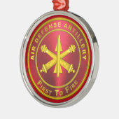 Artillerie für Luftverteidigung Ornament Aus Metall (Links)