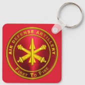 Artillerie für Luftverteidigung Schlüsselanhänger (Rückseite)